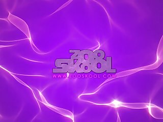 And Rubbed It Through Her Wet Slit. The Labia Rings Gave