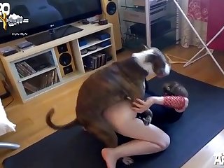 Girl And His Shrinking Penis Slips Wetly From Between